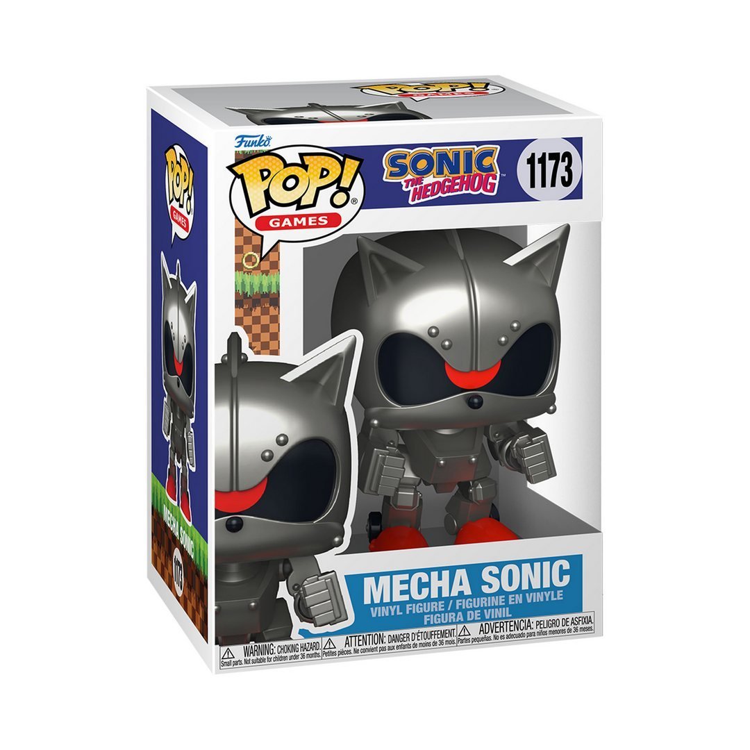 Funko POP Mecha Sonic 4.1 Inches Vinyl Figure