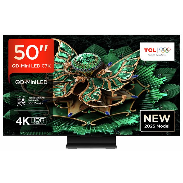 Buy TCL 50 Inch 50C7K Smart 4K HDR Mini-LED Google TV