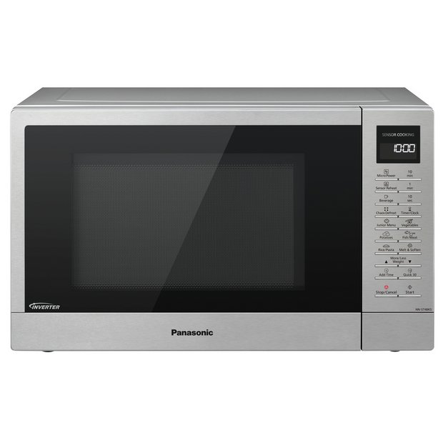 Buy Panasonic 1000W Standard Microwave NN ST48KSBPQ S.Steel Microwaves Argos