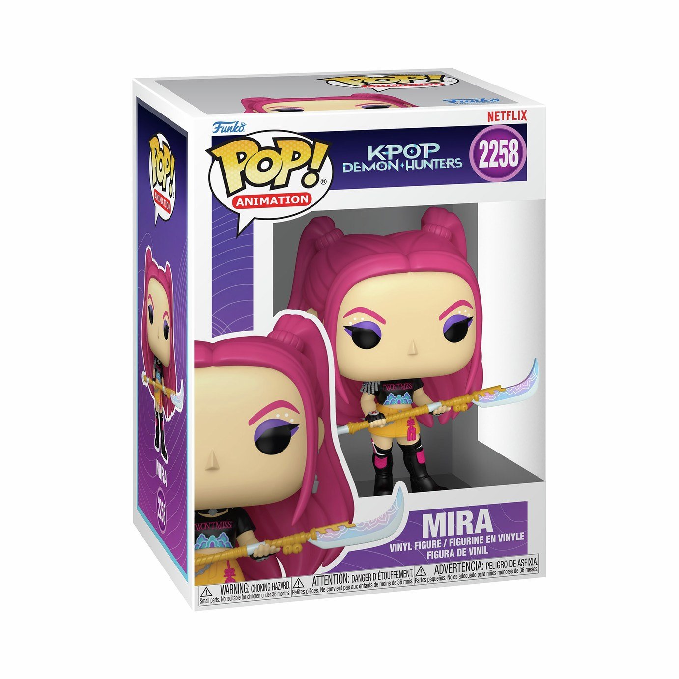 Funko POP! Anime KPOP Demon Hunters Mira Vinyl Figure