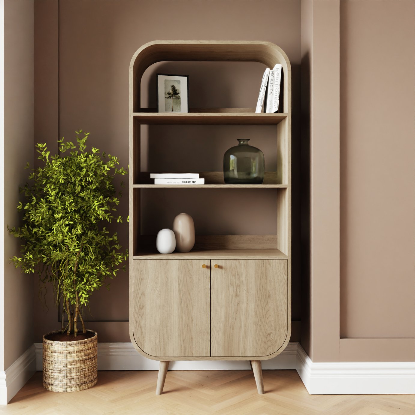 GFW Vionna 2 Door Sideboard - Natural