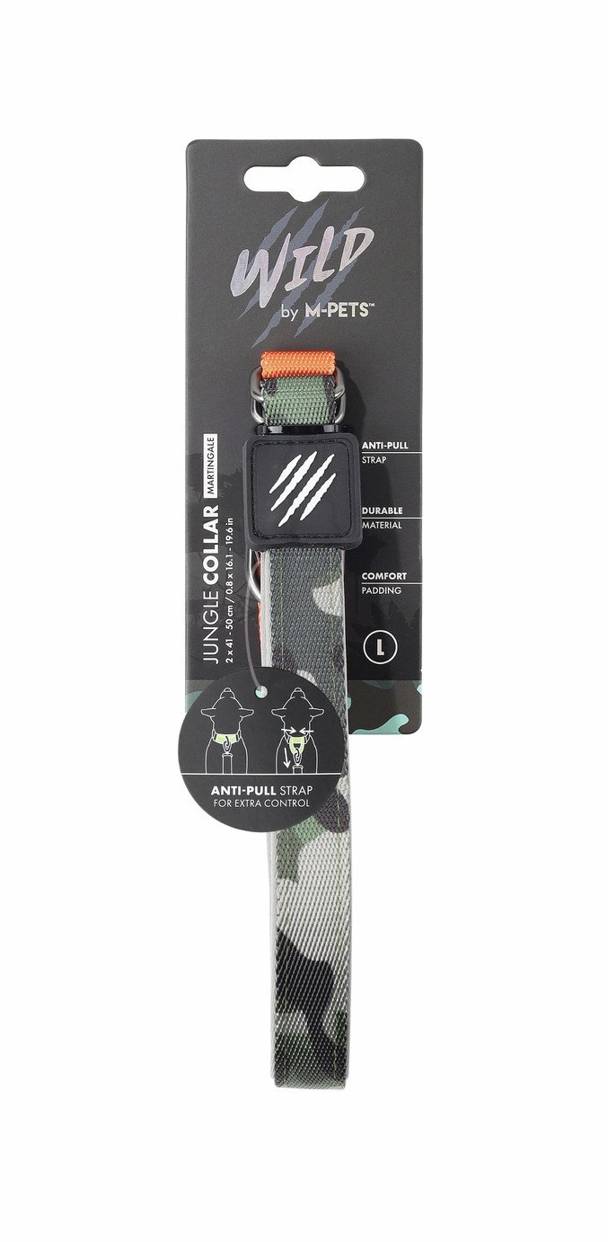 M-PETS Wild Jungle Dog Collar - Large