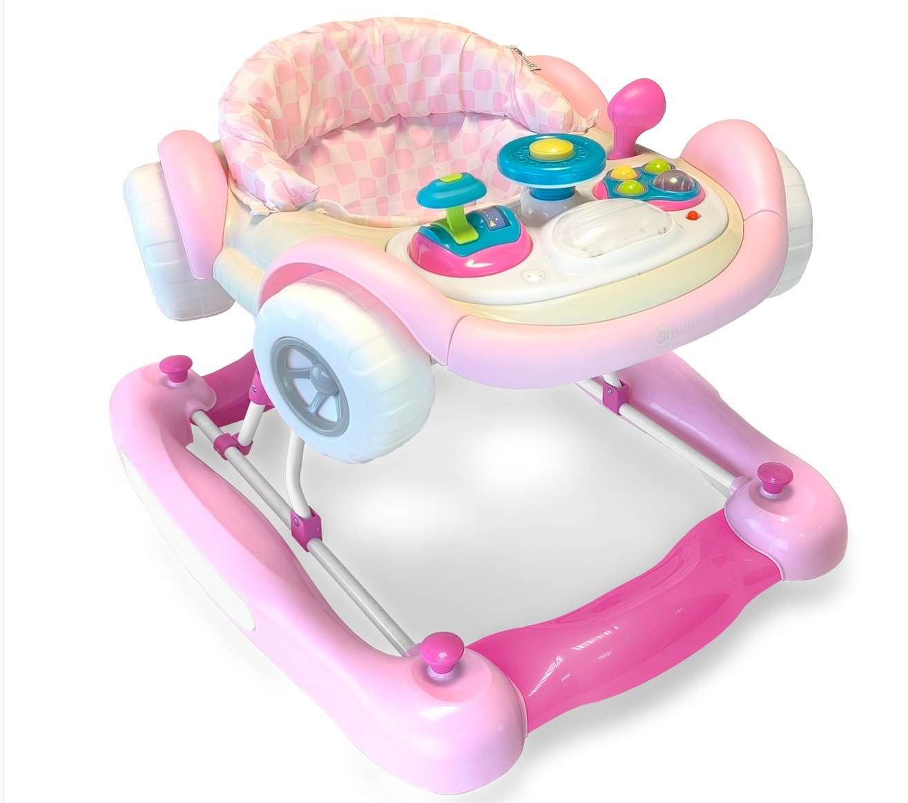 Mychild Coupe Baby Walker - Pink
