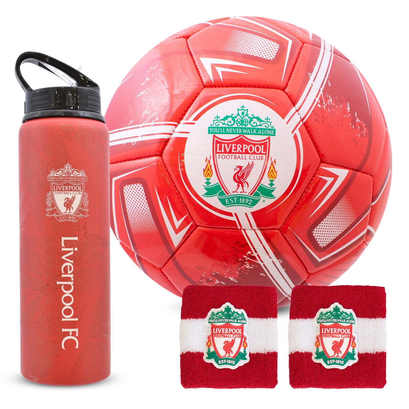 Liverpool FC Size 5 Football Set - Multicoloured