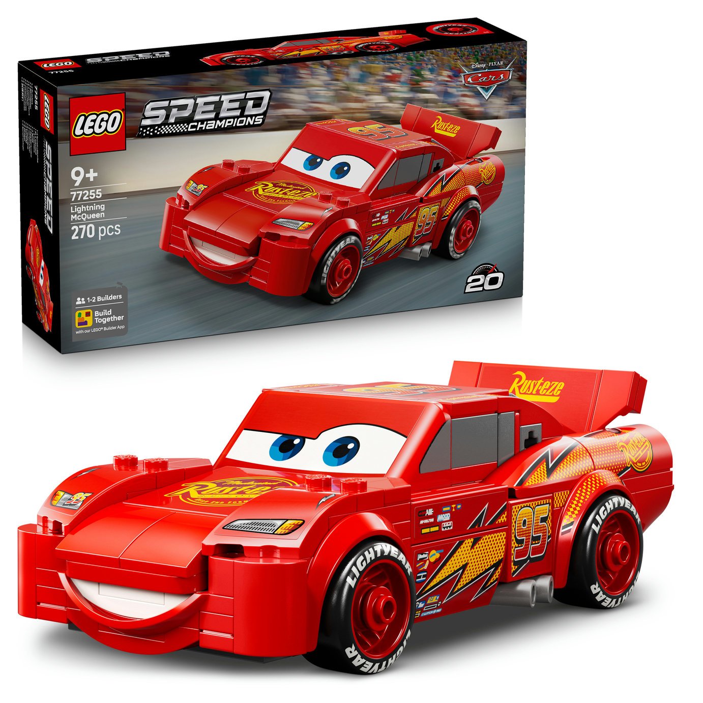 LEGO Speed Champions Lightning McQueen Car 77255 PREORDER