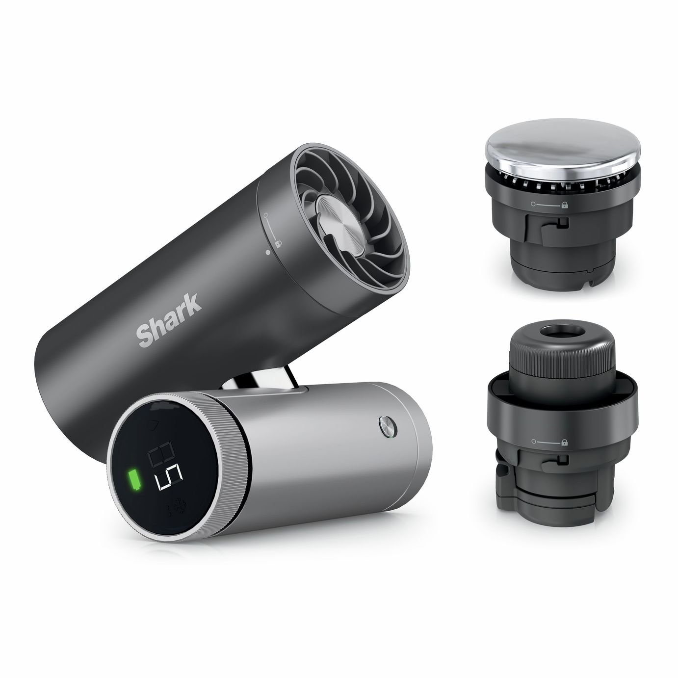 Shark ChillPill 3-in-1 Fan, Mist & InstaChill System –Carbon