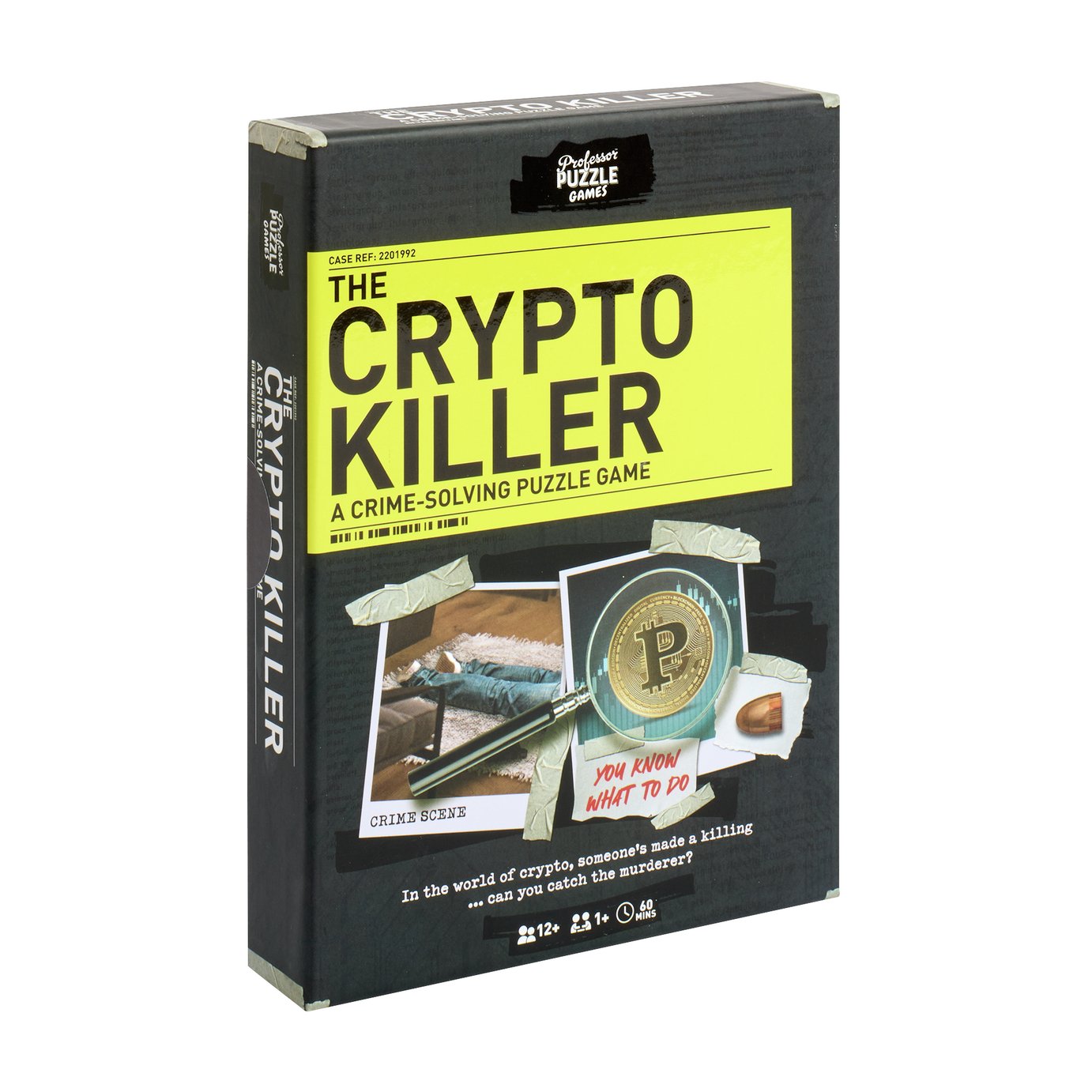 Professor Puzzle The Crypto Killer A Crime Solving Puzzle Game