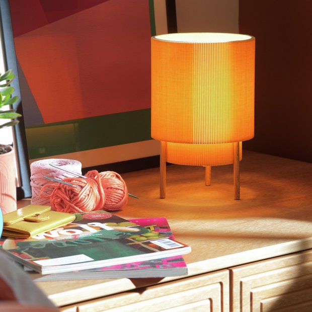 Yellow table hot sale lamp argos