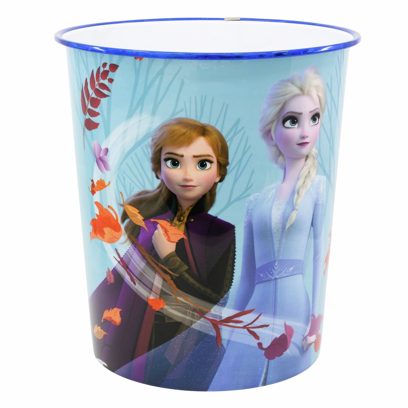 Disney Set of 2 Frozen Waste Bins - Blue