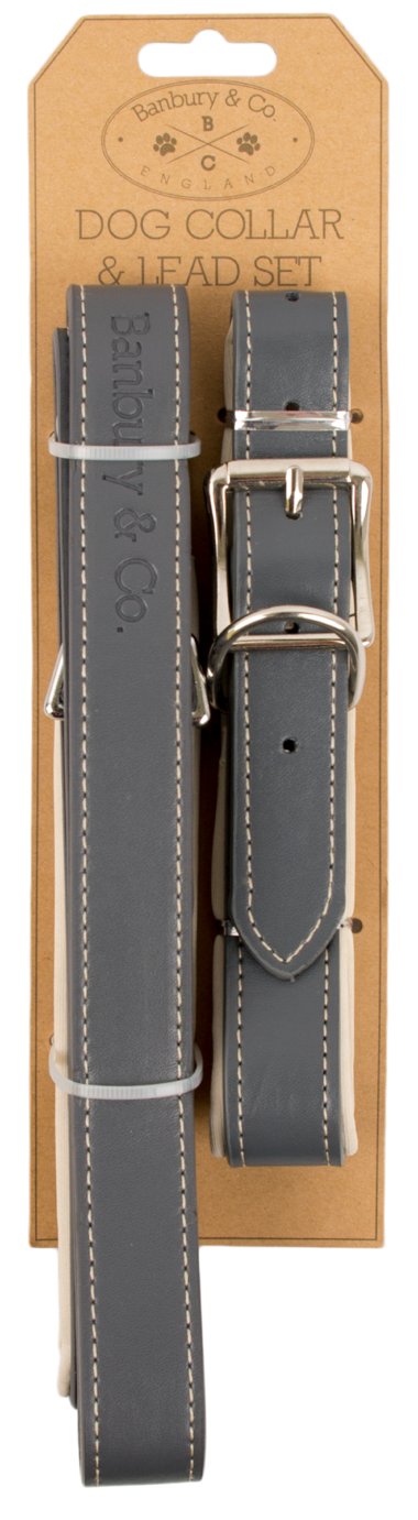 Banbury & Co Dog Collar and Lead Set