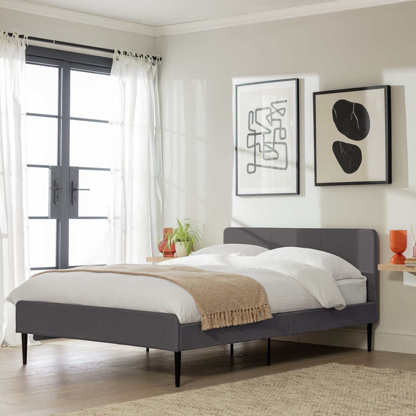 Argos Home Kristopher Metal Bed Frame