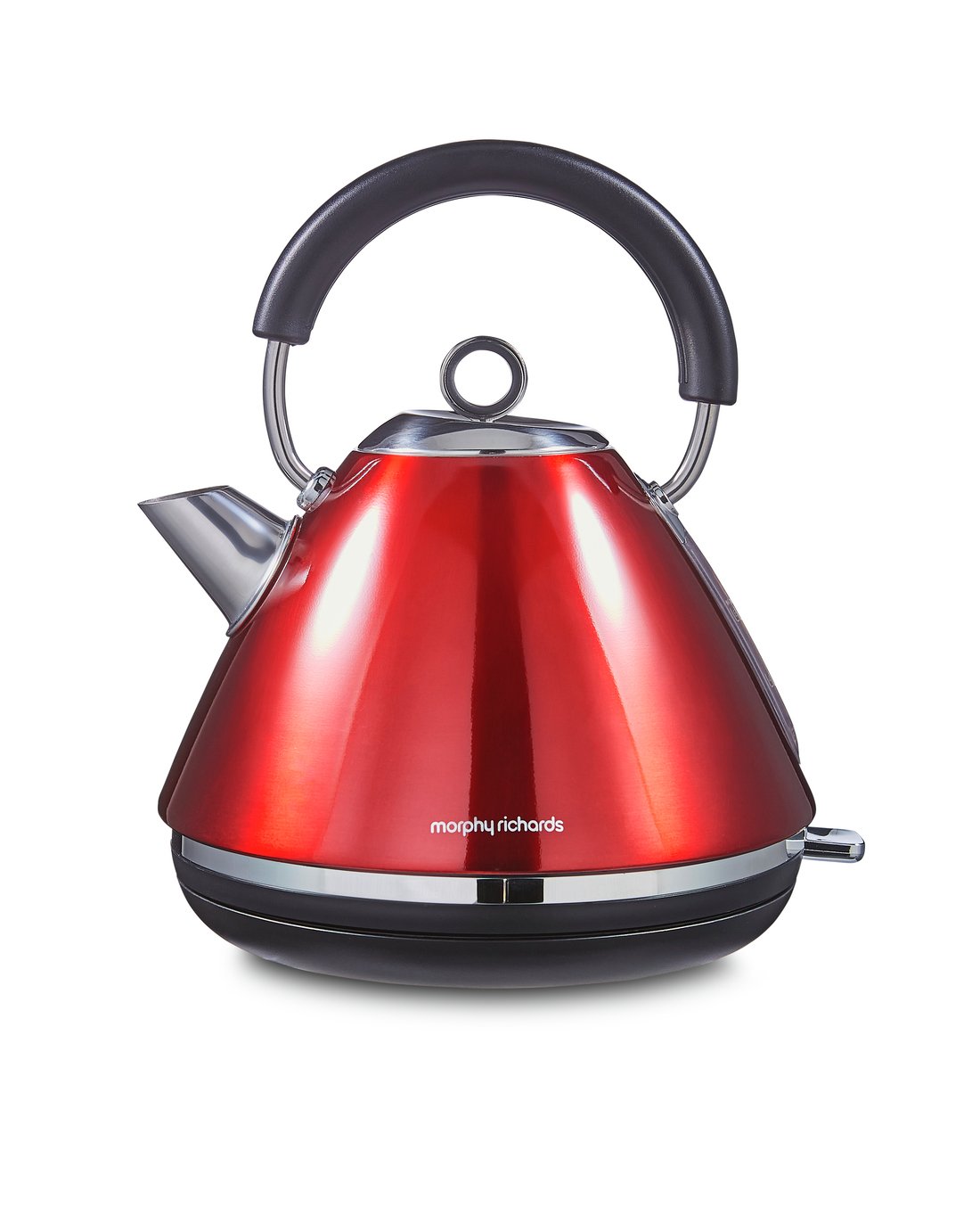 Morphy Richards 102048 Accents Pyramid Kettle - Red