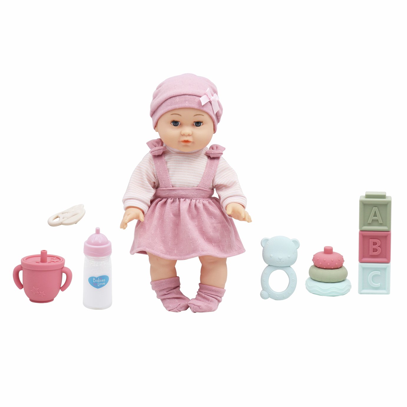 Chad Valley Doll with Accessories Set - 38cm