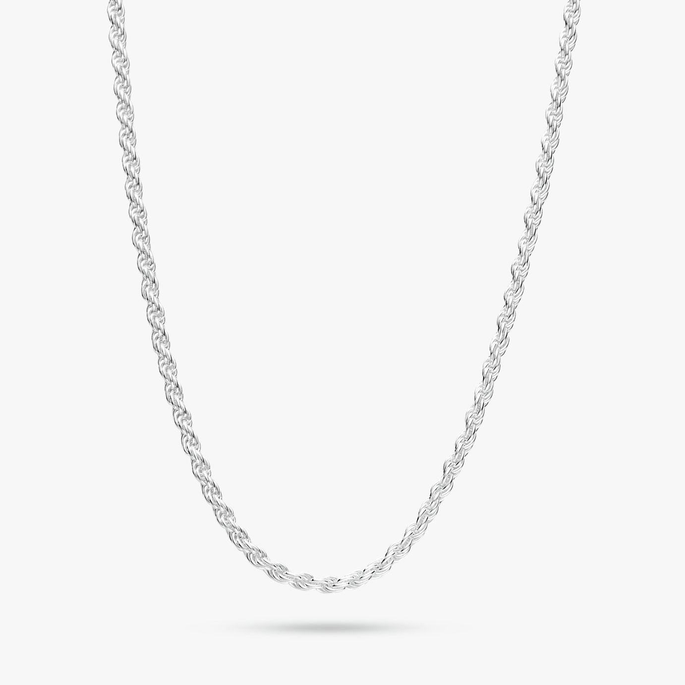 Revere Sterling Silver Rope Chain - 18 Inch