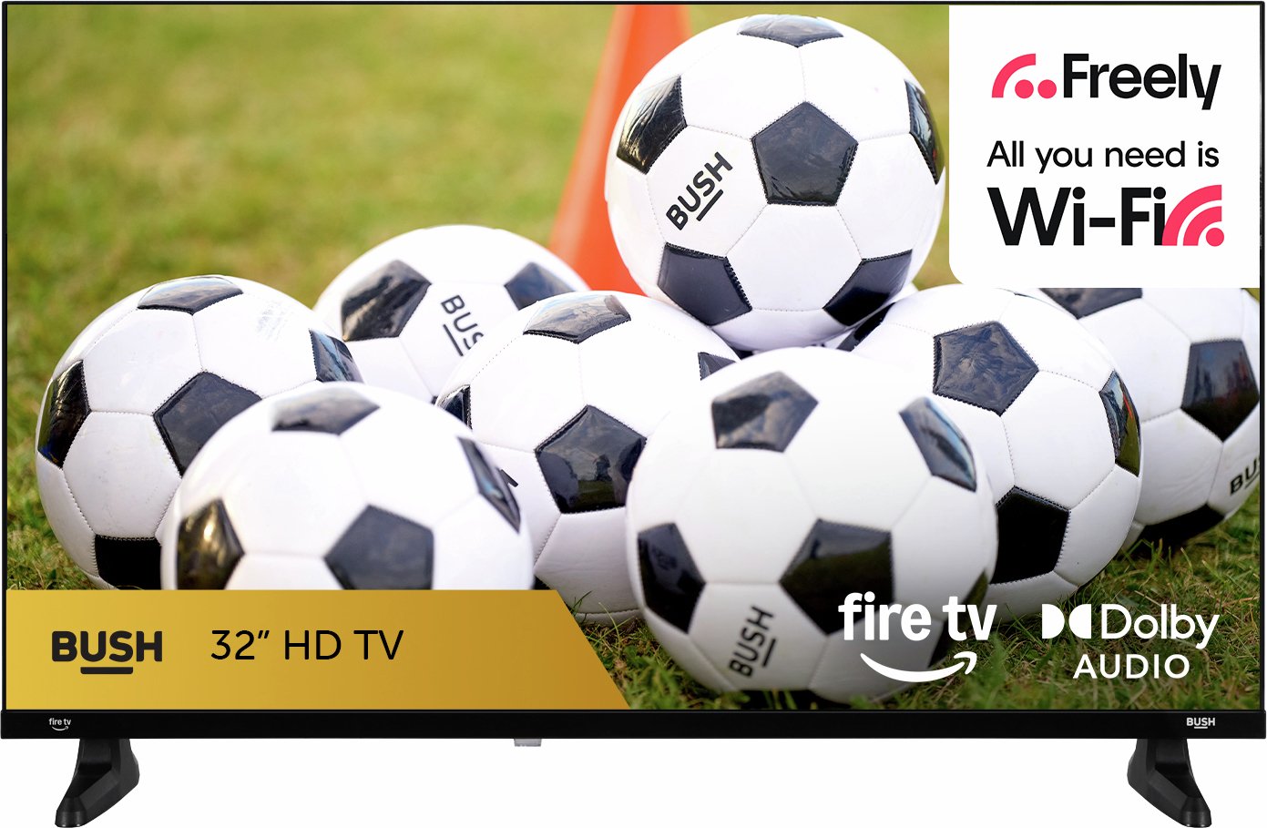 Bush 32 Inch 32HSF26 Smart HD Ready Freely TV