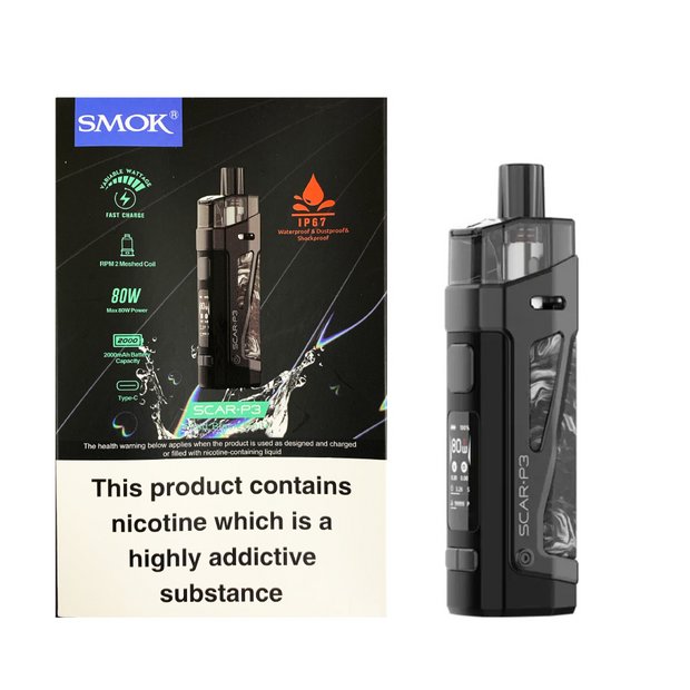 Buy Smok Scar P3 Kit Fliud Starter Kit E Cigarettes And Vape Kits Argos