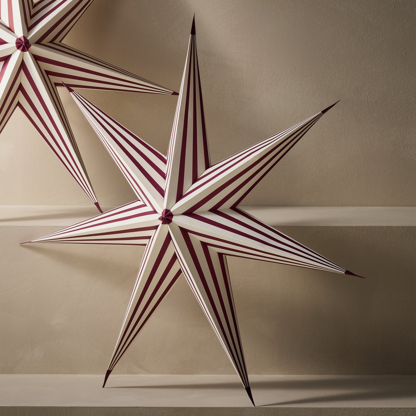 Habitat Handmade Large Paper Star Tree Decoration