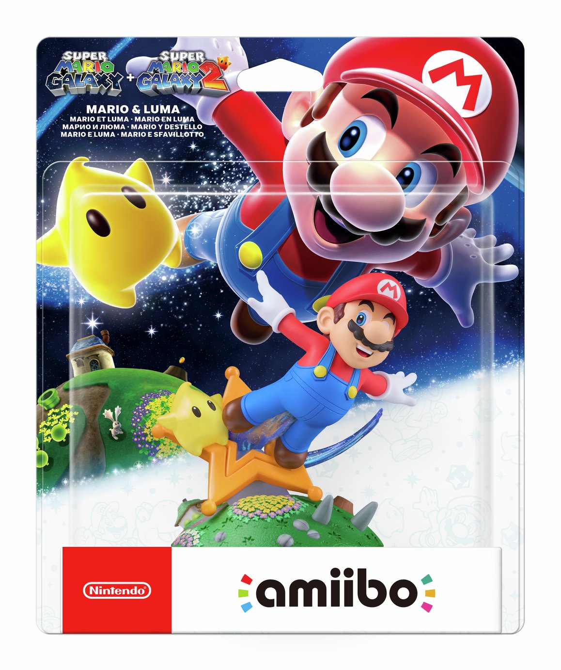 Nintendo Mario and Luma amiibo Figure