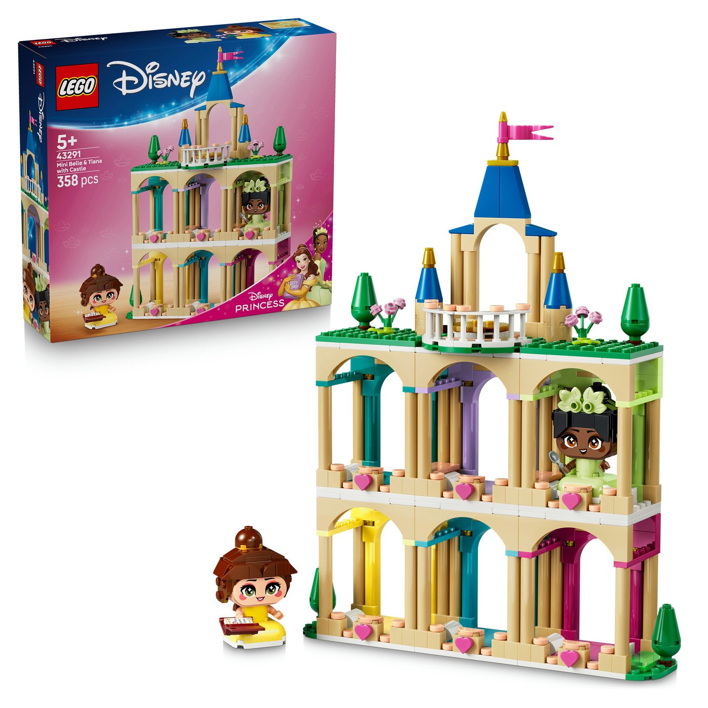 LEGO Disney Princess Belle, Tiana and Castle 43291 PREORDER
