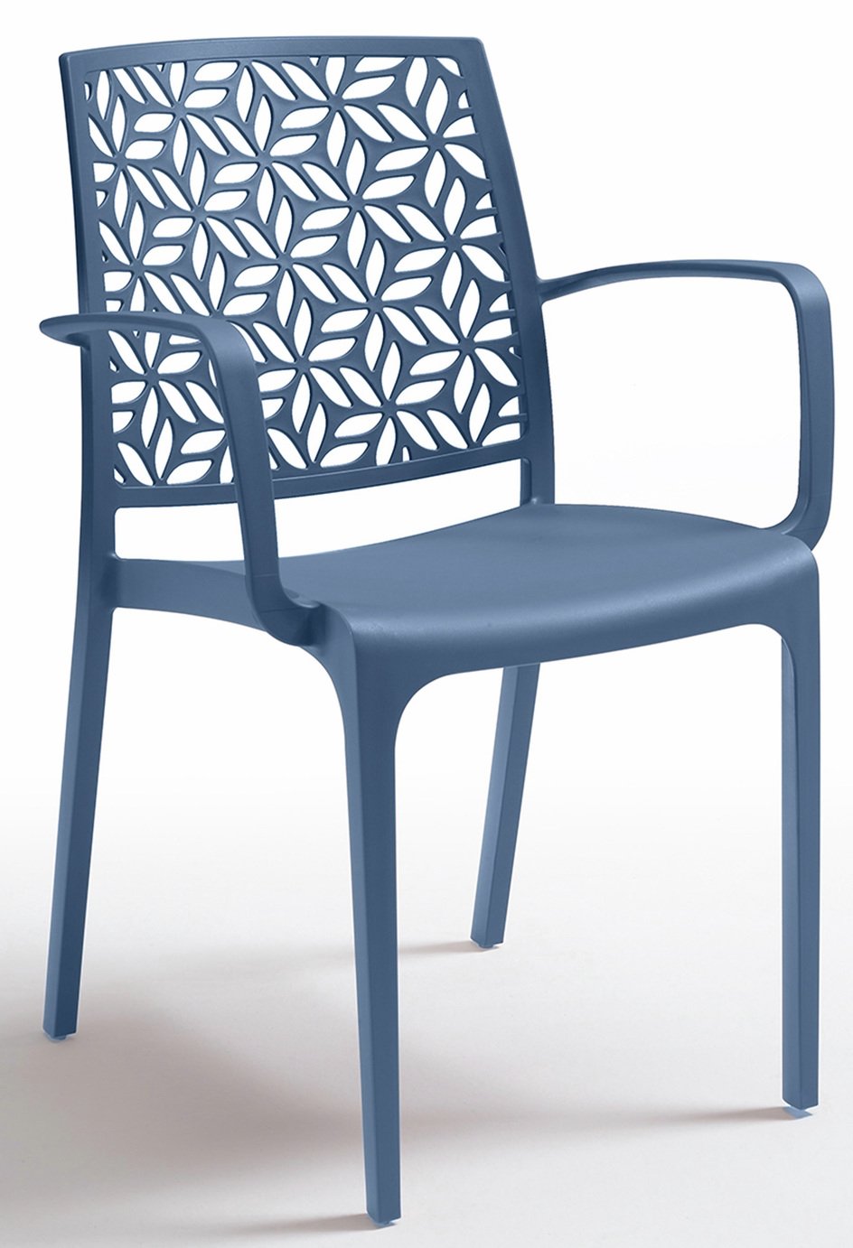 Bica Ninfa Contract Stacking Chair - Blue
