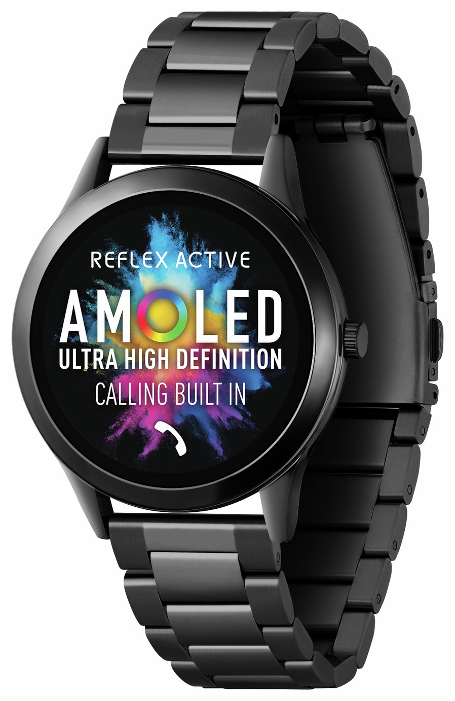 Reflex Active Series 31 Black Bracelet Calling Smart Watch