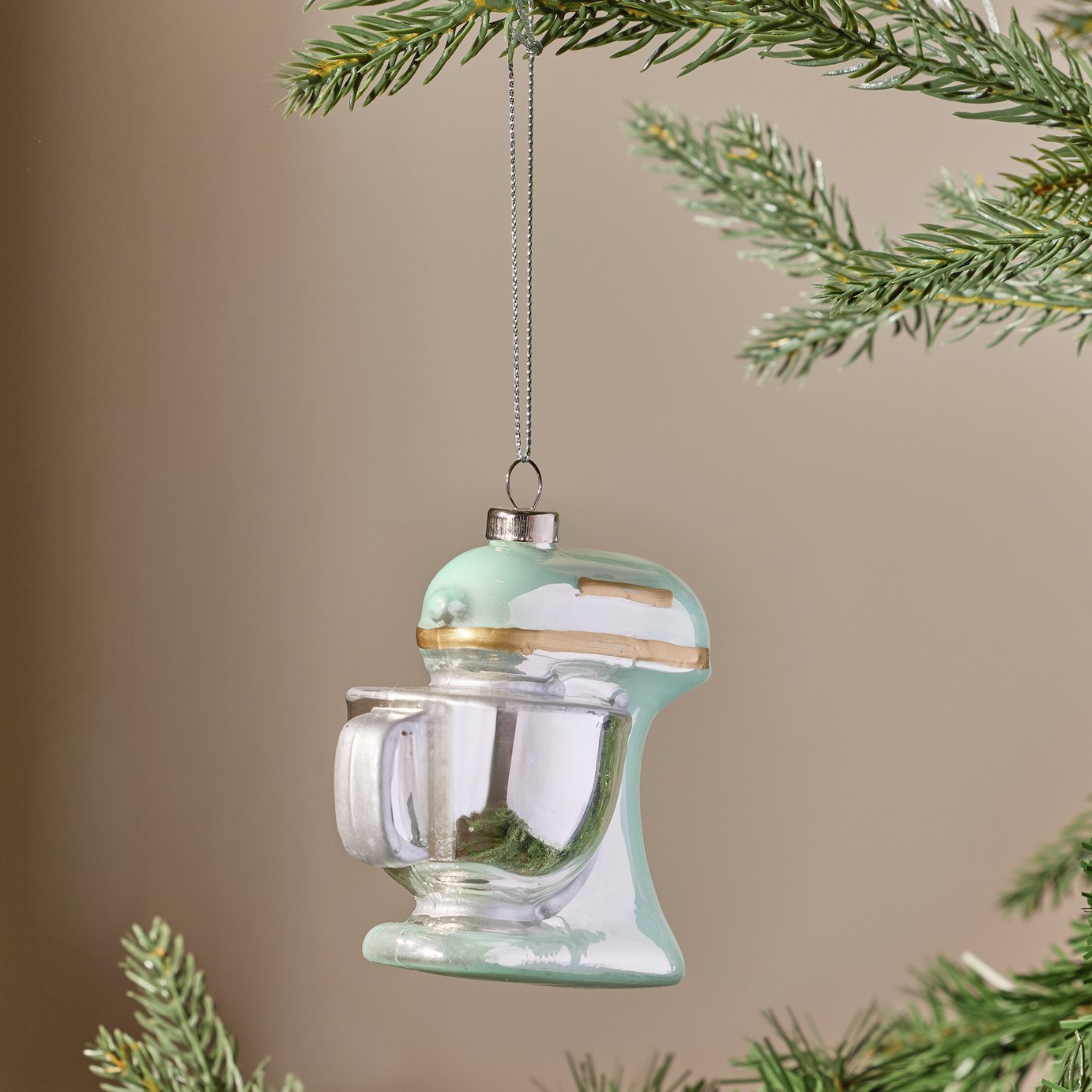 Argos Home Food Mixer Hanging Christmas Ornament