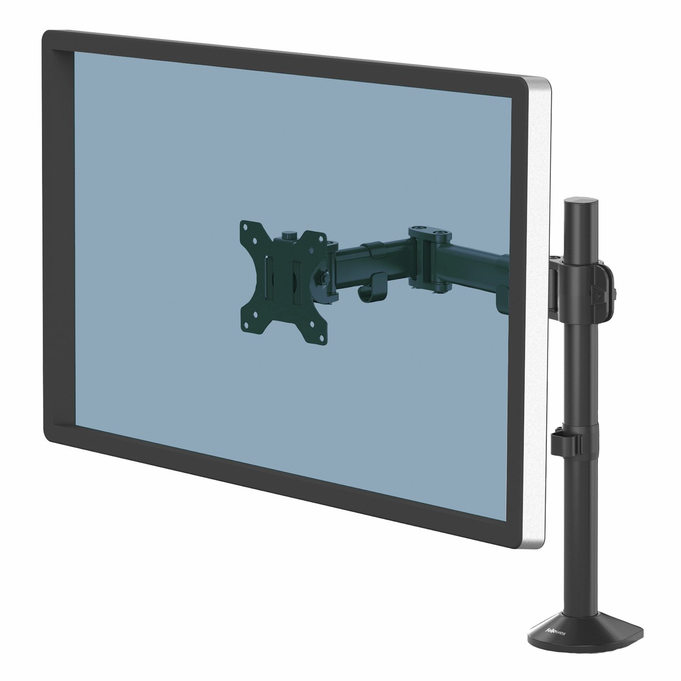 Fellowes Reflex Up to 32 Inch Single Monitor Arm - Black