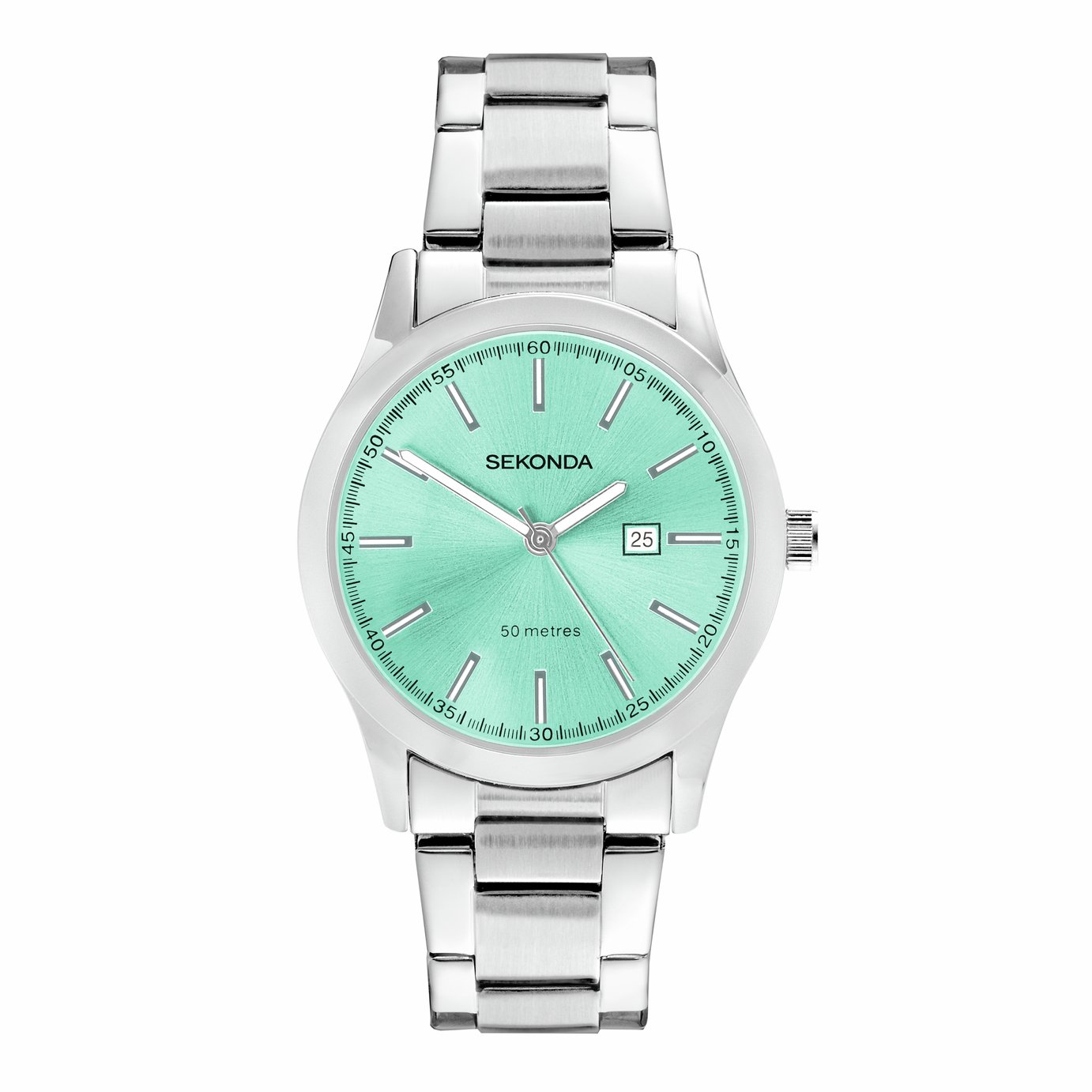 Sekonda Taylor Blue Dial Stainless Steel Bracelet Watch