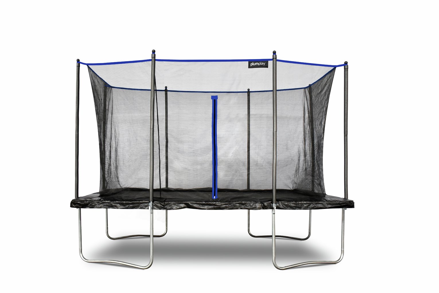 Plum 12x8ft Rectangular Springsafe Trampoline & Enclosure