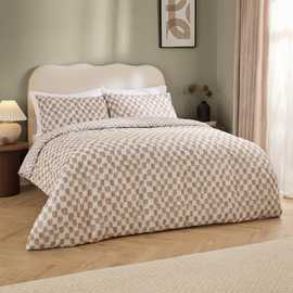 Hoem Nyhavn Brown Bedding Set