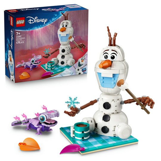 LEGO Disney Frozen Olaf and Bruni's Picnic Fun Set 43287