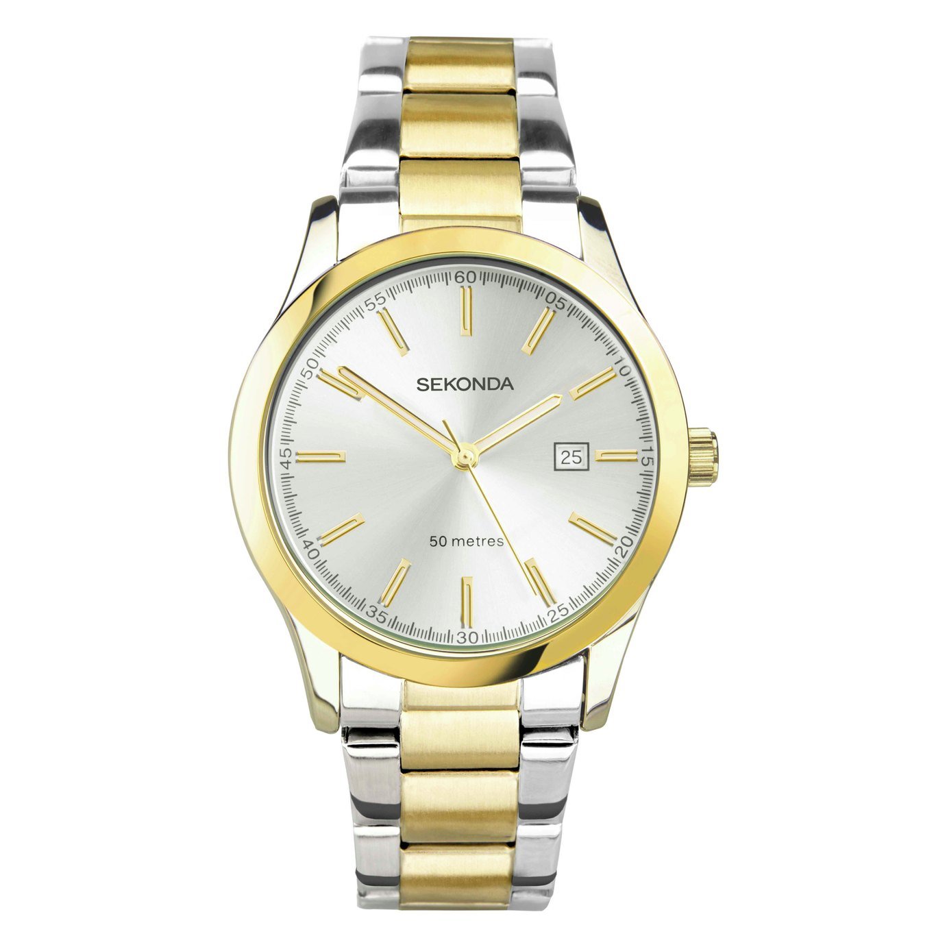 Sekonda Taylor Two Tone Stainless Steel Bracelet Watch