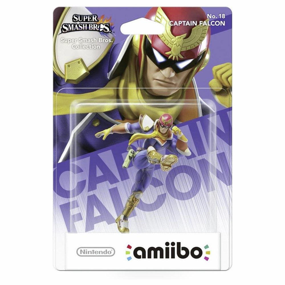 Nintendo Captain Falcon No. 18 amiibo Figure
