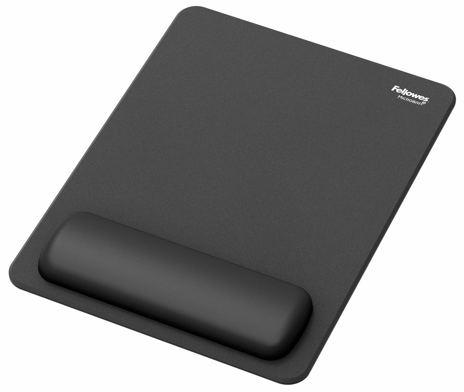 Fellowes Breyta XL Mousepad Wrist Rest - Black