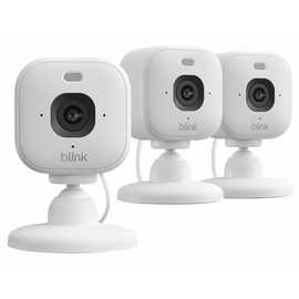 Blink Mini 2K+ Plug-In Security Camera - Pack of 3