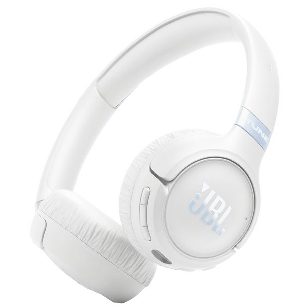 Buy JBL Tune 680NC Wireless On-Ear Bluetooth Headphones - White