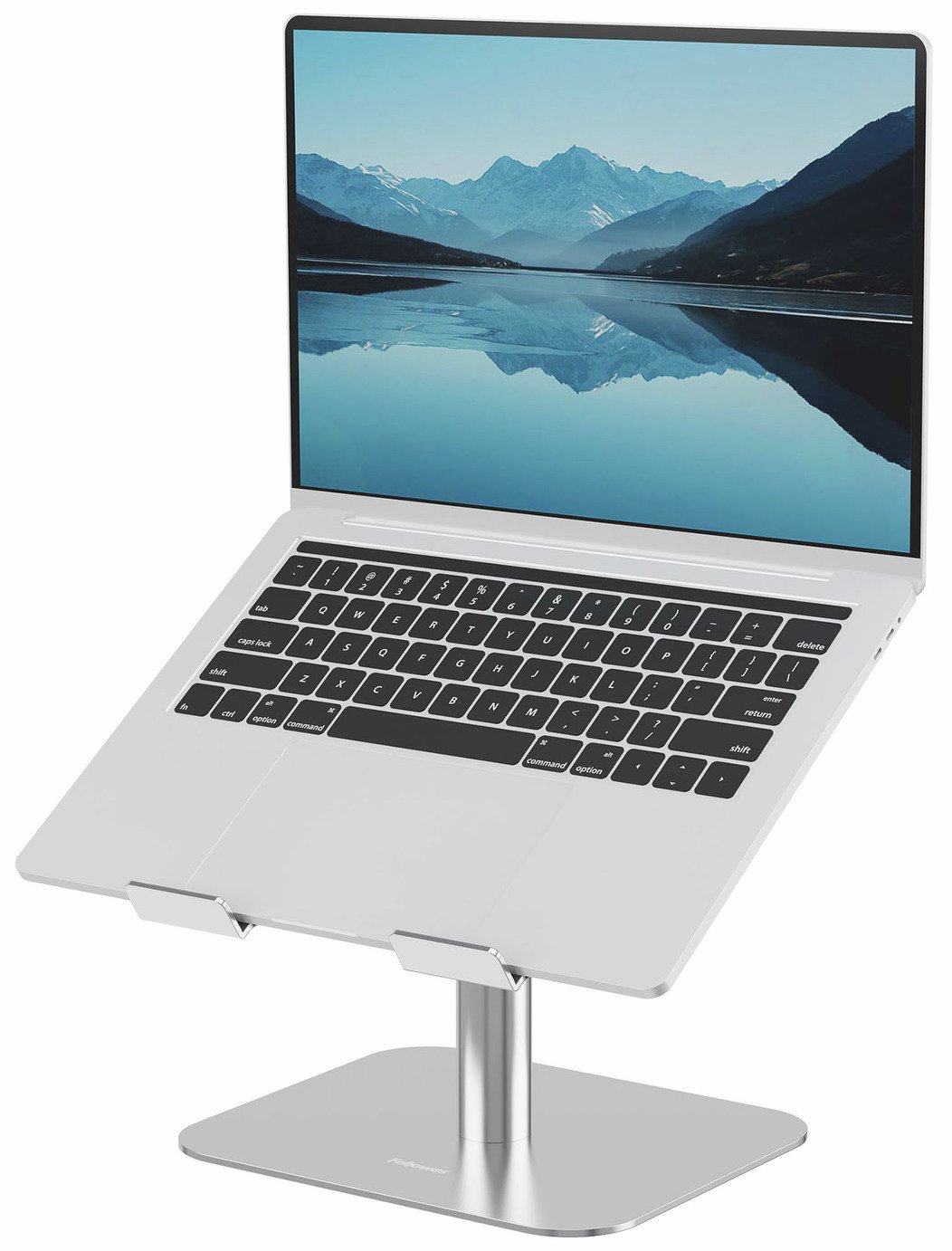 Fellowes Alumia Up to 15 Inch Desk Laptop Stand - Silver