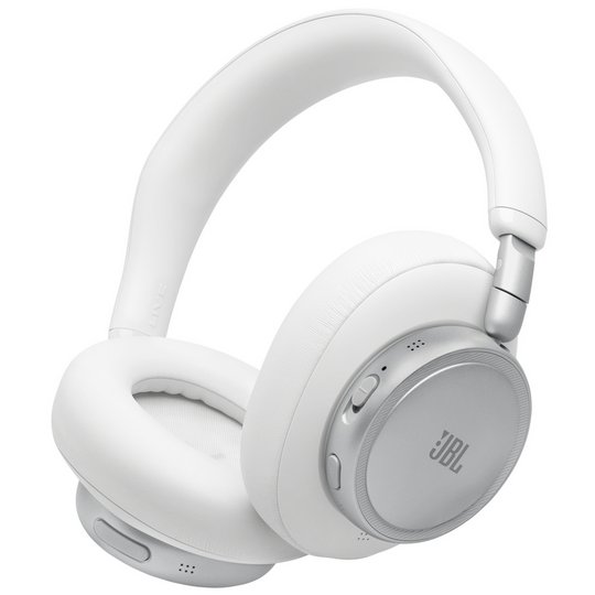 JBL Live 780NC Over-Ear Wireless & Wired Noise Cancelling Headphones - White
