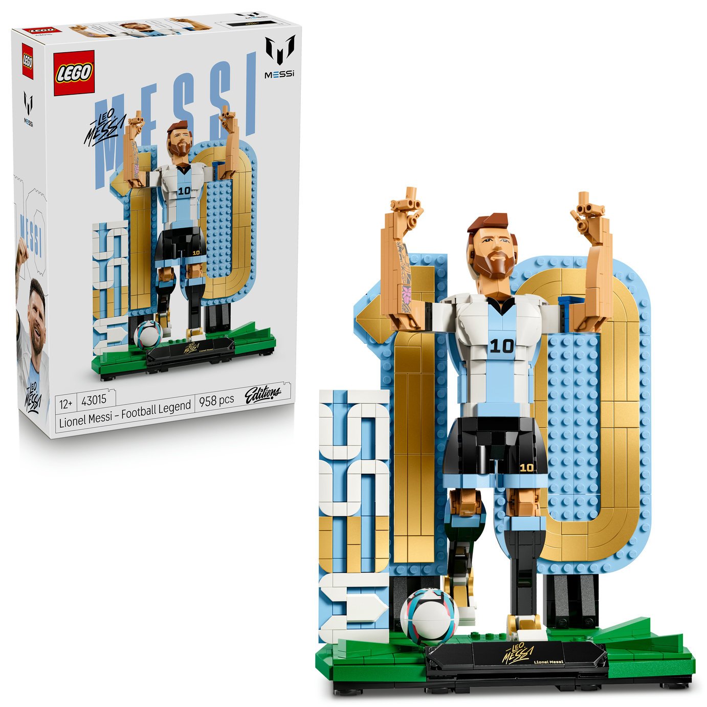 LEGO Editions Lionel Messi Football Legend 43015 PREORDER