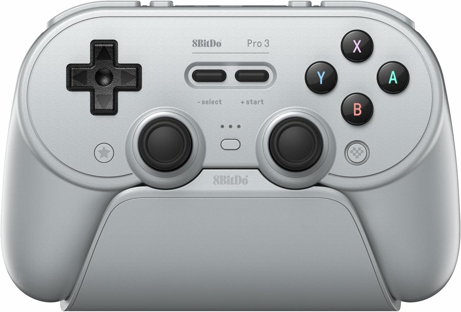 8BitDo Pro 3 Switch 2 & PC Wireless Controller - Grey