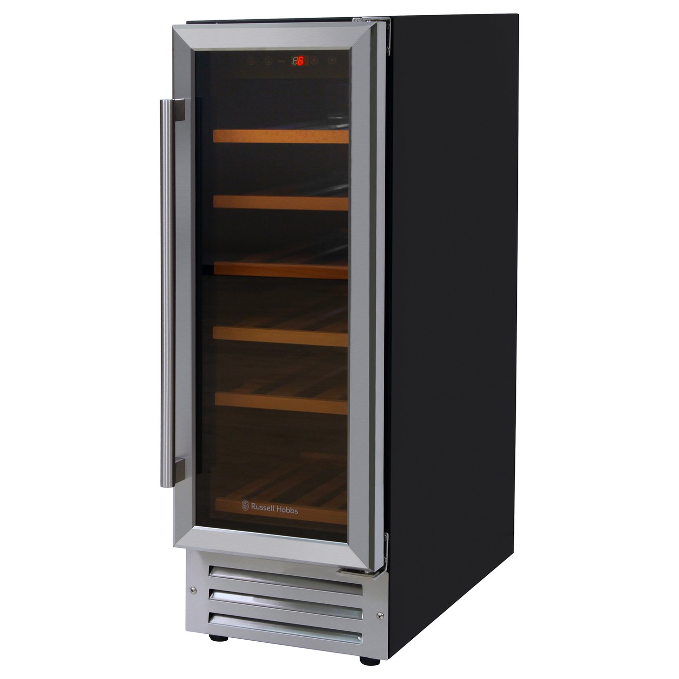 Russell Hobbs RHBI18WC1SS 18 Bottle Wine Cooler - S/Steel
