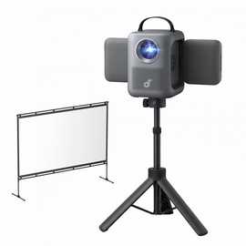 soundcore Nebula P1i 1080p Full HD Projector, 100-inch Screen And Stand