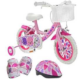 Pedal Pals 12 inch Kids Bike with Helmet and Knee Pads