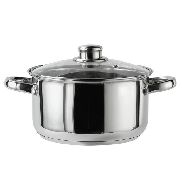 stainless steel casserole 20 cm induction –