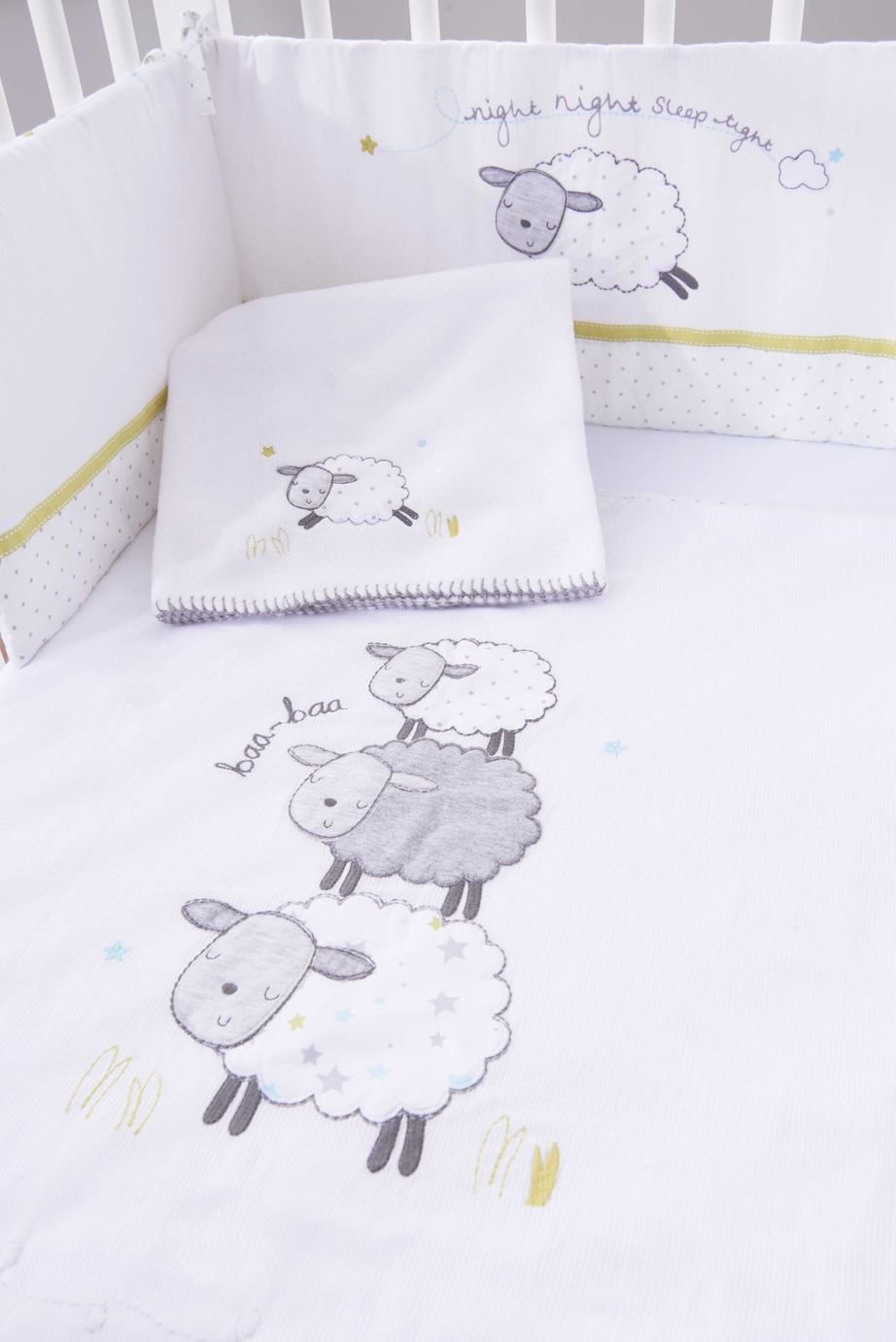 Counting Sheep 4 Piece Bedding Set