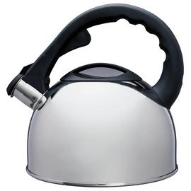 Argos Home Polished Stainless Steel Stove Top Kettle