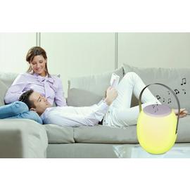 Decotech Kids Colour Changing LED Lamp & Speaker - White