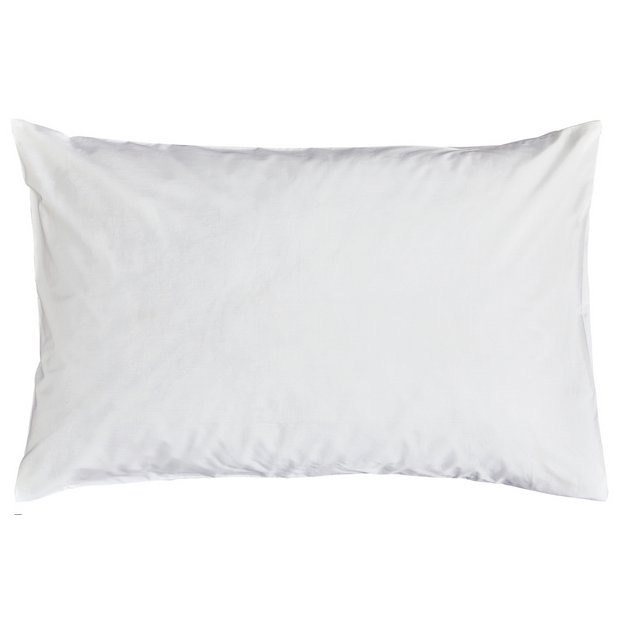 Argos white outlet pillow cases