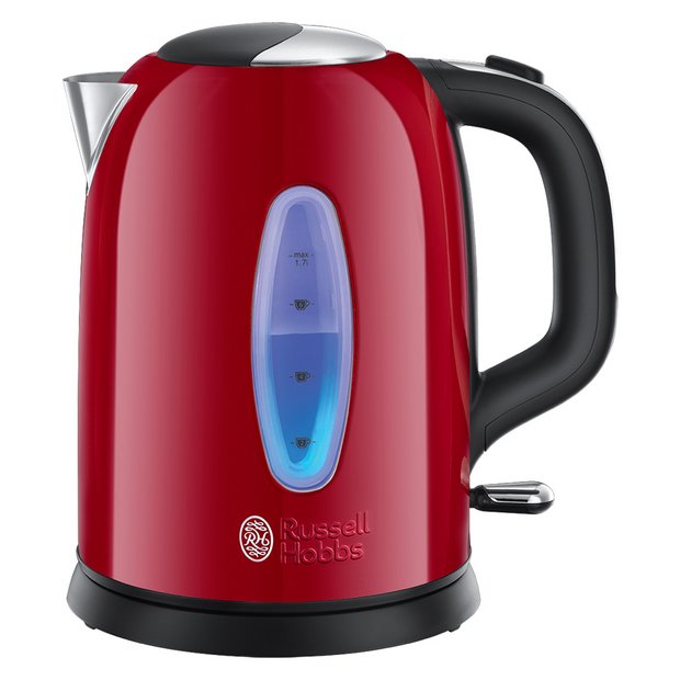 Buy Russell Hobbs Worcester Red Stainless Steel Kettle 25510