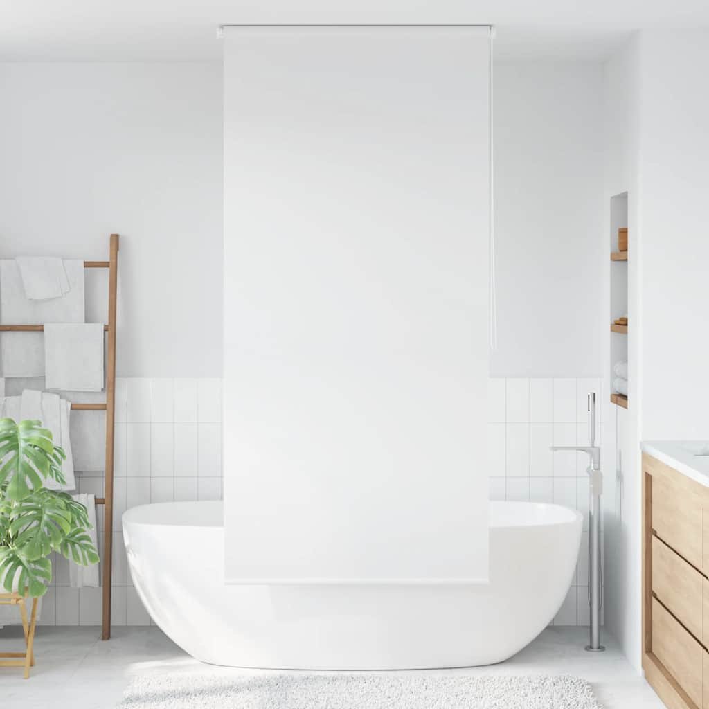 Walplus Shower Roller Blind - White - 100 x 240 cm